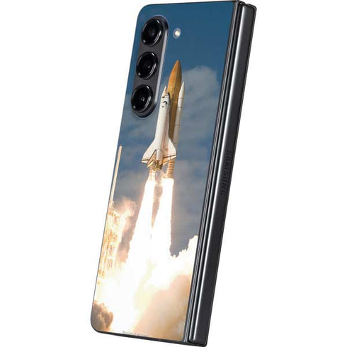 Space Shuttle Atlantis Liftoff Galaxy Z Fold5 5G Skin